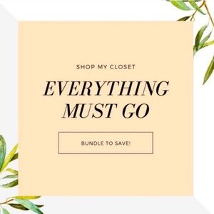 EVERYTHING MUST GO! BUNDLE TO SAVE ! NEGOTIATE ACCEPTED !